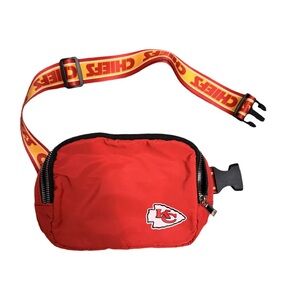 Red Chiefs Logo Clutch Wristlet